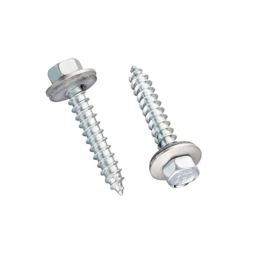 Verzinkte schroeven | Voor afstandhouders | 6,5 x 38 mm #1