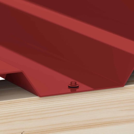 Verzinkte schroeven | Voor montage dal op houten constructie | 4,8 x 35 mm D14 | Bruinrood #2