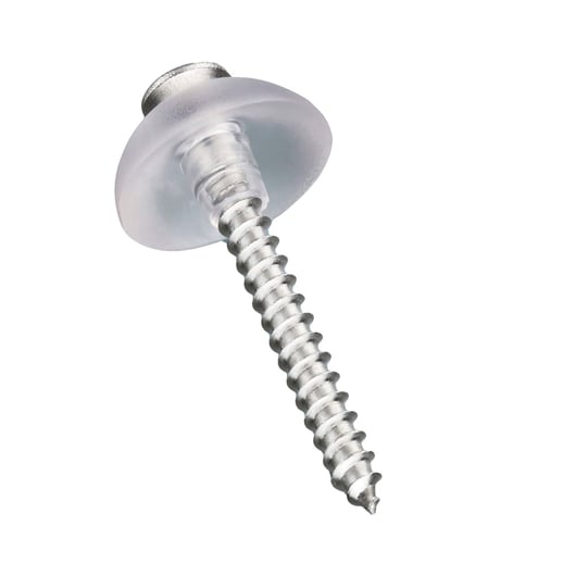 Verzinkte schroeven | Voor montage profieltop op houten constructie | 4,5 x 70 mm | Blank #1