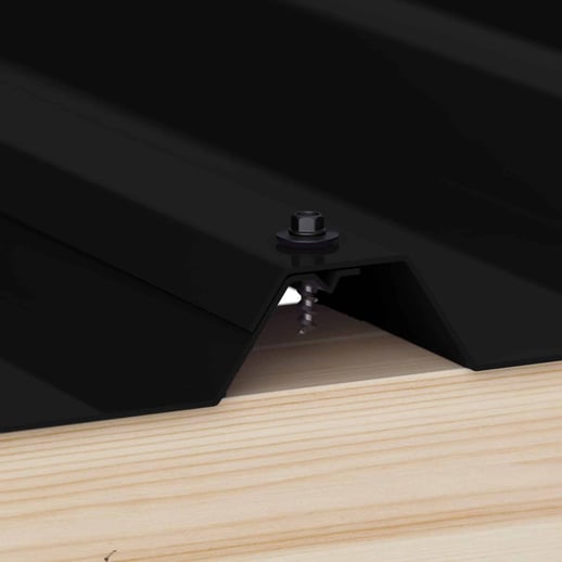 Verzinkte schroeven | Voor overlappingen en zetwerk | 4,8 x 20 mm D14 | Gitzwart #2