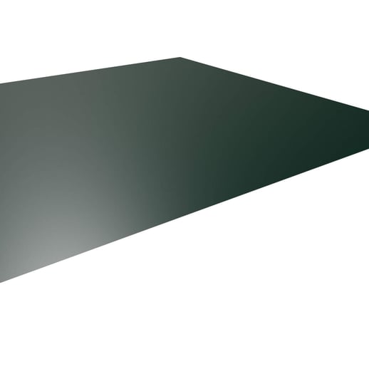 Vlakke plaat | Staal 0,50 mm | 60 µm Puramid | 6005 - Mosgroen #1