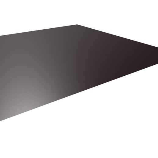 Vlakke plaat | Staal 0,50 mm | 60 µm Puramid | 8017 - Chocoladebruin #1