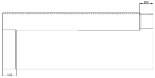 Vlakke scharniernok | Terracotta #3