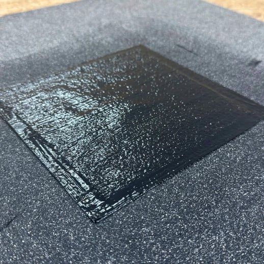 Vloeibare kunststof set | Inhoud 1 kg | Wit | Incl. vilt & kwast #4