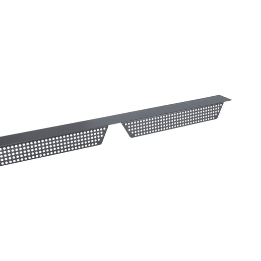 Vulstrook | Getand | Geperforeerd | Profiel 45/1000TR | Voor op de plaat | 7016 - Antracietgrijs #2