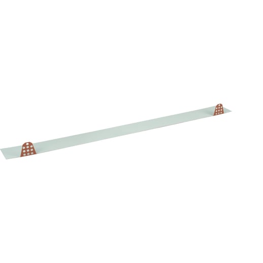 Vulstrook | Getand | Geperforeerd | Profiel 33/500TR | Voor onder de plaat | 8004 - Koperbruin #2