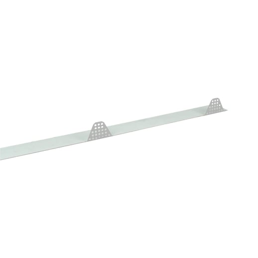 Vulstrook | Getand | Geperforeerd | Profiel 45/1000TR | Voor onder de plaat | 9006 - Zilver-Metallic #2