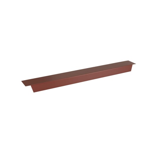 Vulstrook | Getand | Ongeperforeerd | Profiel 33/500TR | Voor op de plaat | 8012 - Roodbruin #2