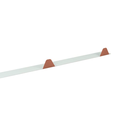 Vulstrook | Getand | Ongeperforeerd | Profiel 45/1000TR | Voor onder de plaat | 8004 - Koperbruin #2