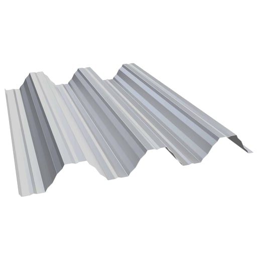 Warmdakplaat T92P | Dak | Staal 0,50 mm | 25 µm Polyester | 7035 - Lichtgrijs #1