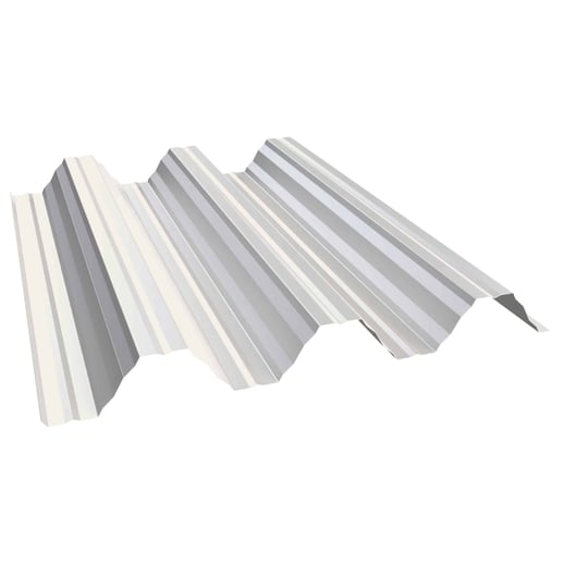 Warmdakplaat T92P | Dak | Staal 0,50 mm | 25 µm Polyester | 9010 - Zuiverwit #1