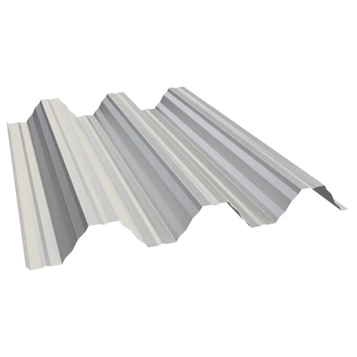 Warmdakplaat T92P | Dak | Staal 0,63 mm | 25 µm Polyester | 9002 - Grijswit #1