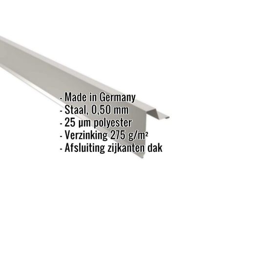 Windveer | Felsplaat 33/500 | Staal 0,50 mm | 25 µm Polyester | 9006 - Zilver-Metallic #2