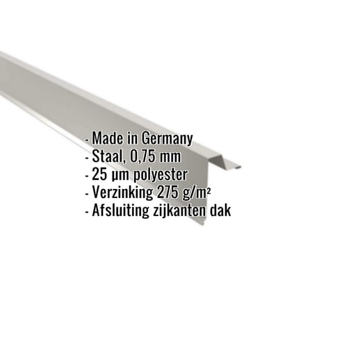 Windveer | Felsplaat 33/500 | Staal 0,75 mm | 25 µm Polyester | 9006 - Zilver-Metallic #2