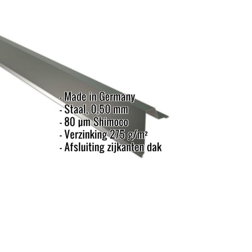 Windveer | Felsplaat 33/500 | Staal 0,50 mm | 80 µm Shimoco | 6020 - Chroomoxydegroen #2