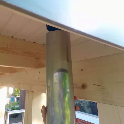 Zelfklevende goot | Lengte 24 cm | DN 86 #3