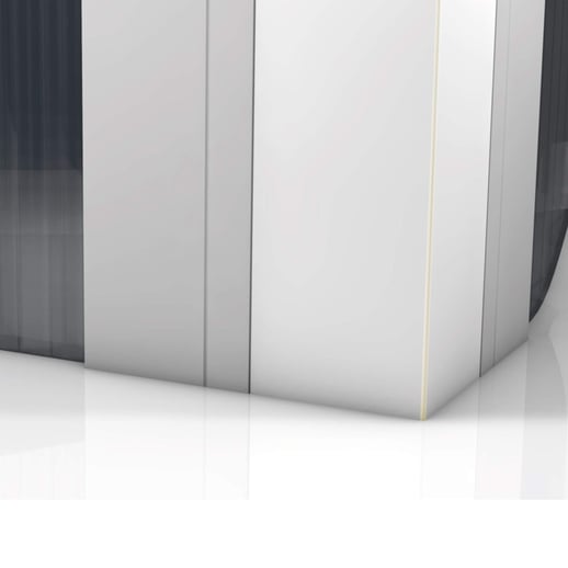 Zeven | Hoekprofiel | 16 mm | Kunststof | Wit | 7,02 m #2