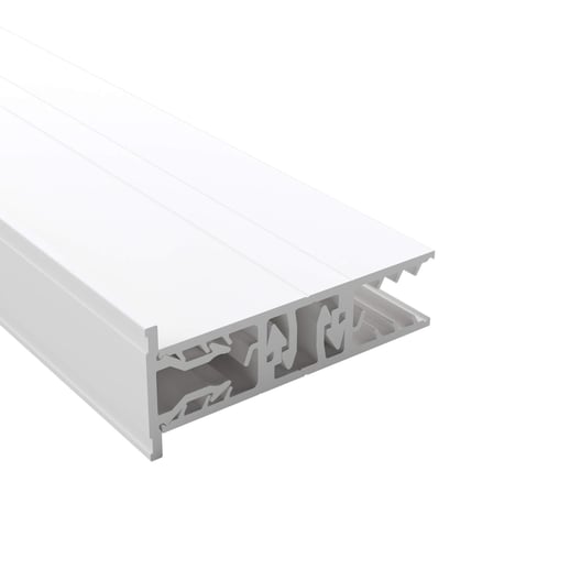 Zeven | Randprofiel | 10 mm | Kunststof | Wit | 3,52 m #1