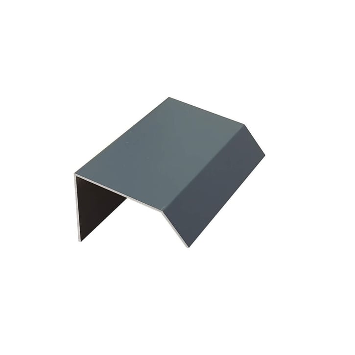 Dakrandverbinder ISOS Aluminium | Länge 10 cm | Antracietgrijs matt Dakrandverbinder ISOS | Aluminium | Länge 10 cm | Antracietgrijs matt #1