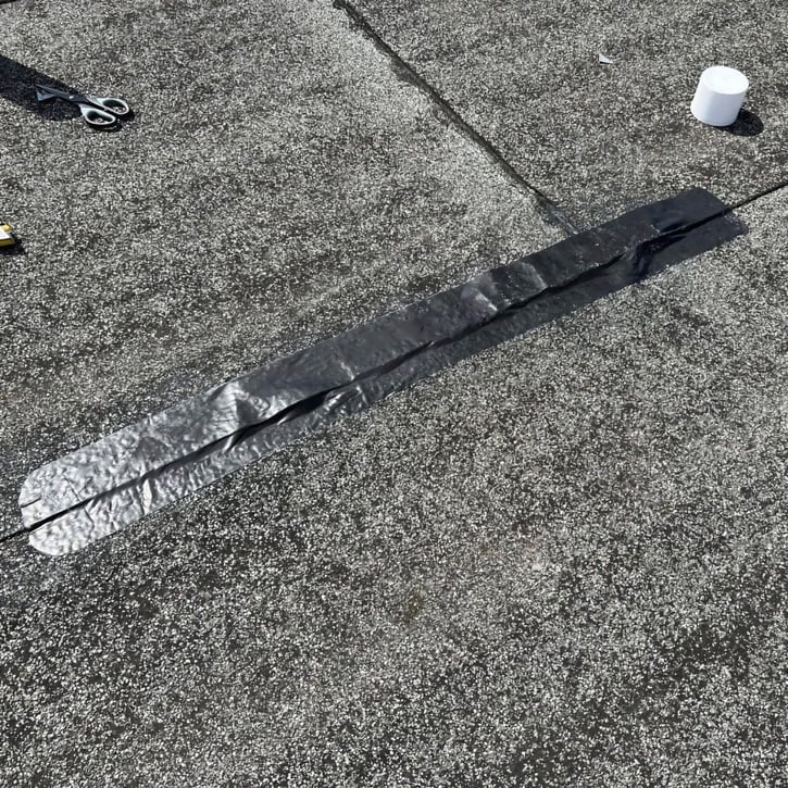 Dakreparatietape met MicroSealant® | Breedte 300 mm | Lengte 2,50 m | Grijs #13