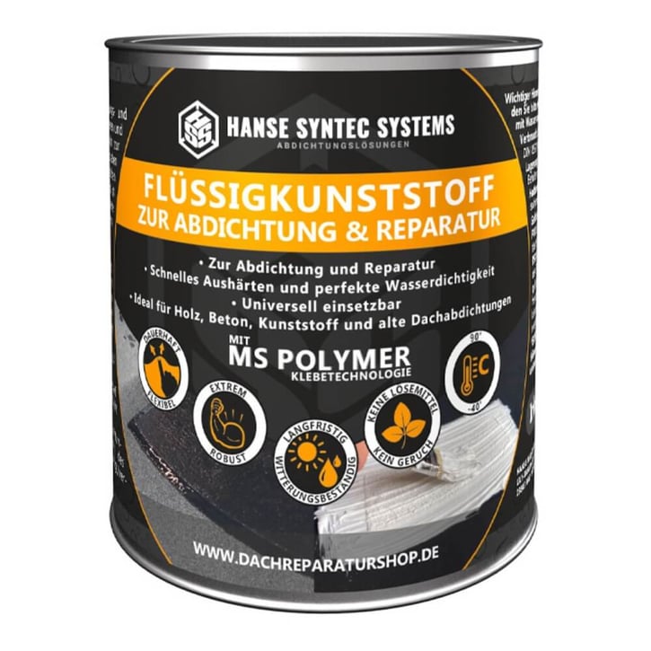 Vloeibare kunststof Inhoud 300 g | Zwart Vloeibare kunststof | Inhoud 300 g | Zwart #1