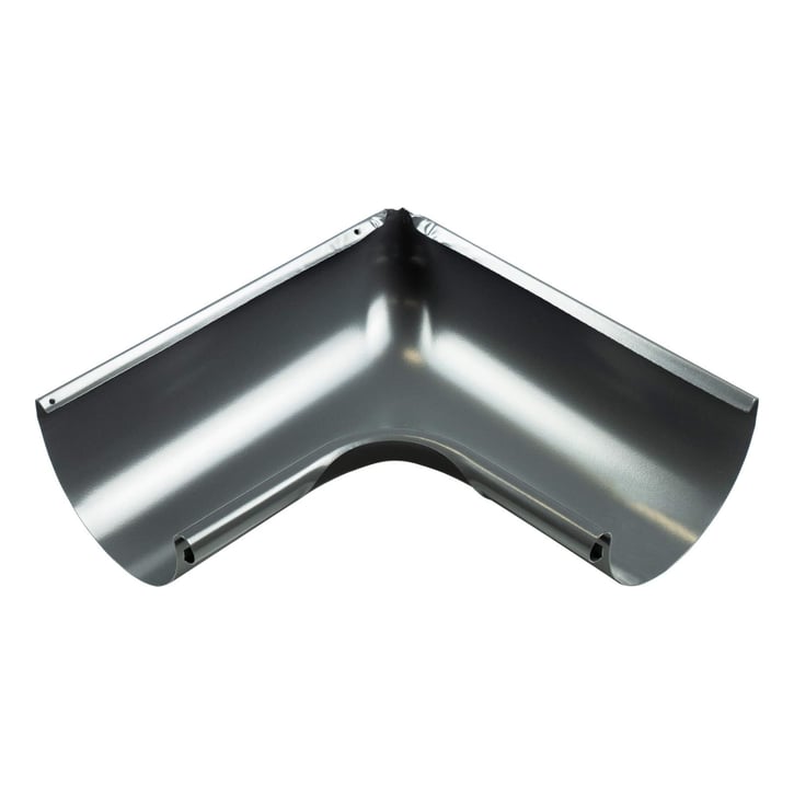 Goot binnenhoek 90° Staal | Ø 125 mm | Kleur grafiet Goot binnenhoek 90° | Staal | Ø 125 mm | Kleur grafiet #1