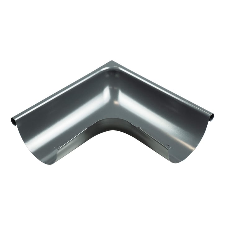 Goot buitenhoek 90 ° Staal | Ø 150 mm | Kleur grafiet Goot buitenhoek 90 ° | Staal | Ø 150 mm | Kleur grafiet #1