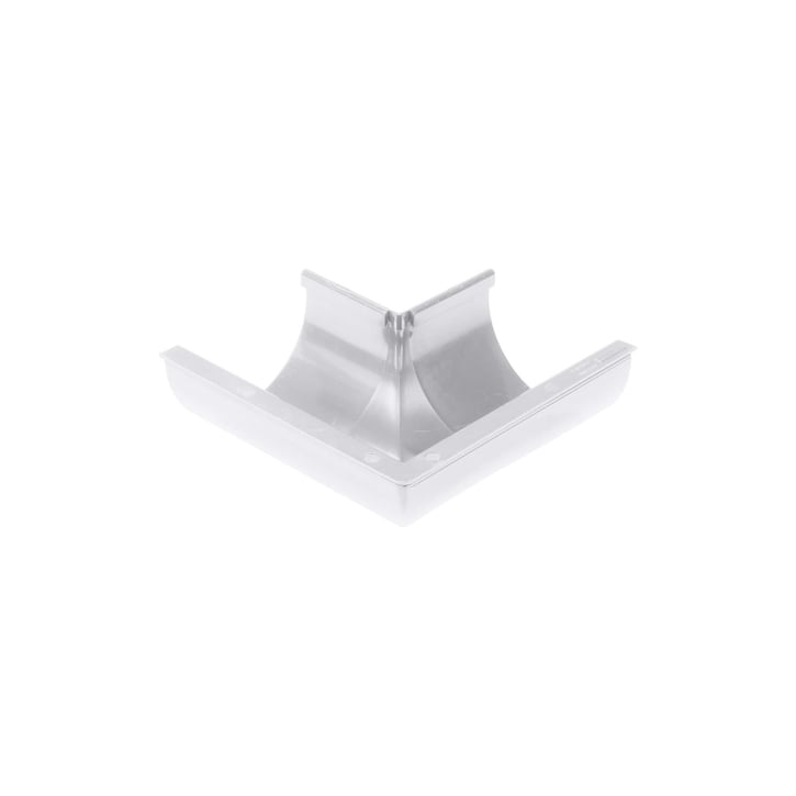 Goot buitenhoek 90 ° PVC | Ø 125 mm | Kleur grijs Goot buitenhoek 90 ° | PVC | Ø 125 mm | Kleur grijs #1