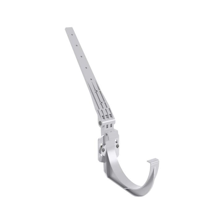 Gootbeugel verstelbaar PVC | Ø 150 mm | Kleur grijs Gootbeugel verstelbaar | PVC | Ø 150 mm | Kleur grijs #1