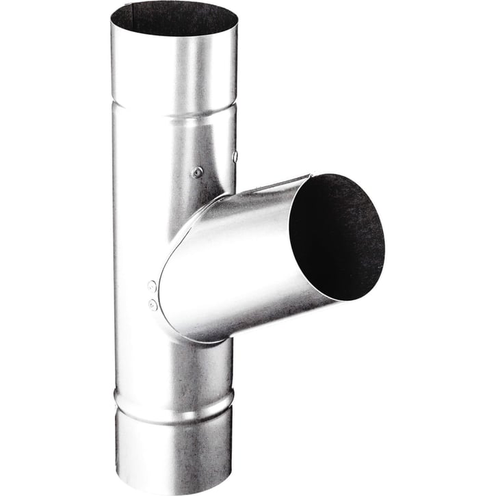 Regen T-stuk 60° Staal | Ø 120 mm | Verzinkt Regen T-stuk 60° | Staal | Ø 120 mm | Verzinkt #1