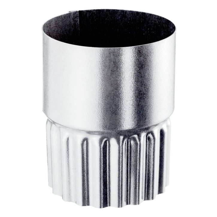 Regenpijp verbindingsstuk Staal | Ø 120 mm | Verzinkt Regenpijp verbindingsstuk | Staal | Ø 120 mm | Verzinkt #1