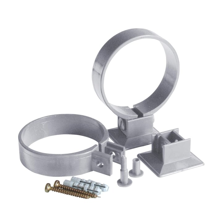 Kunststof dakgoot voordeelpakket 6,00 m | Ø 150/110 mm | Kleur grijs #10