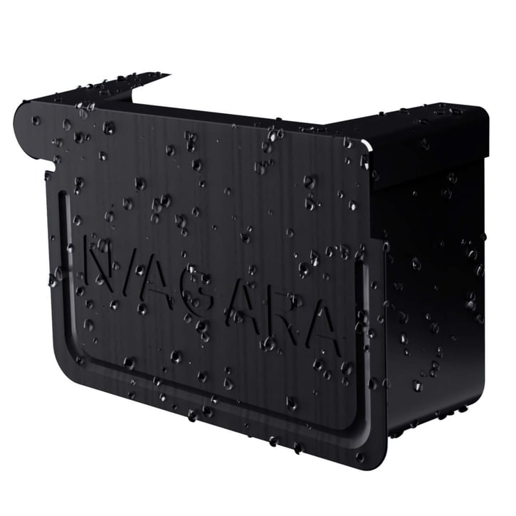 Stalen bakgoot voordeelpakket 8 m | Ø 125/80 mm | 9005 - Gitzwart #4