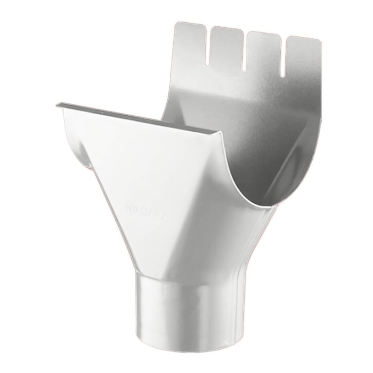 Stalen dakgoot voordeelpakket 10 m | Ø 125/90 mm | 9006 - Zilver-Metallic #7