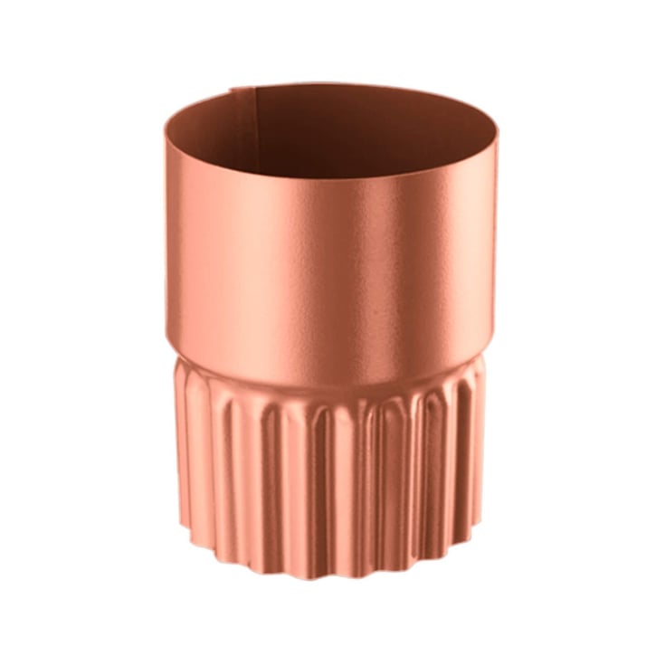 Stalen dakgoot voordeelpakket 3 m | Ø 125/90 mm | 8004 - Koperbruin #10