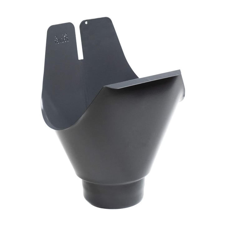 Stalen dakgoot voordeelpakket 4,00 m | Ø 150/100 mm | Kleur grafiet #6