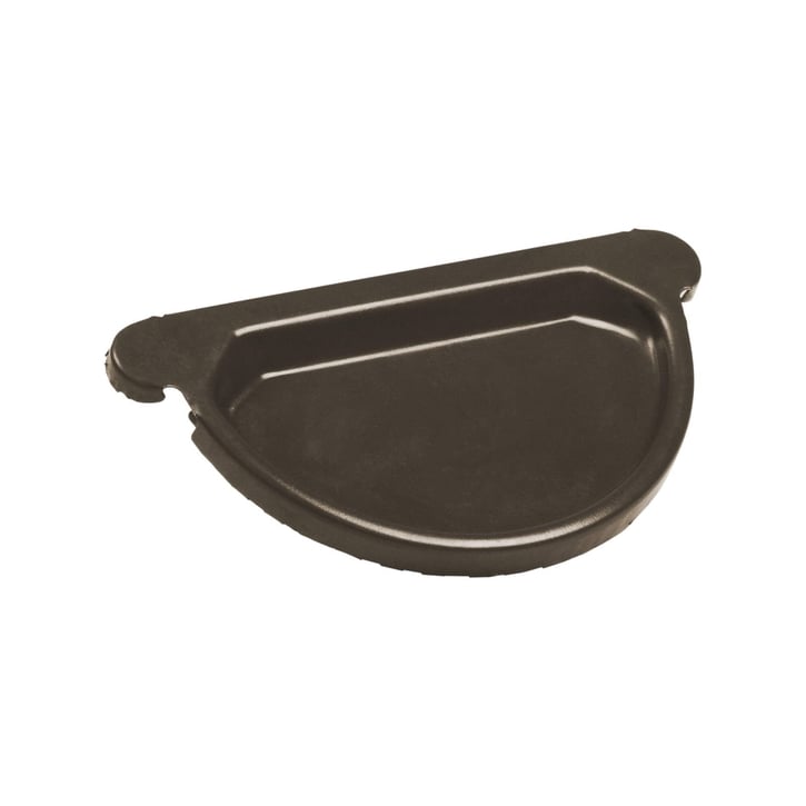 Stalen dakgoot voordeelpakket 4,00 m | Ø 150/100 mm | Kleur bruin #4