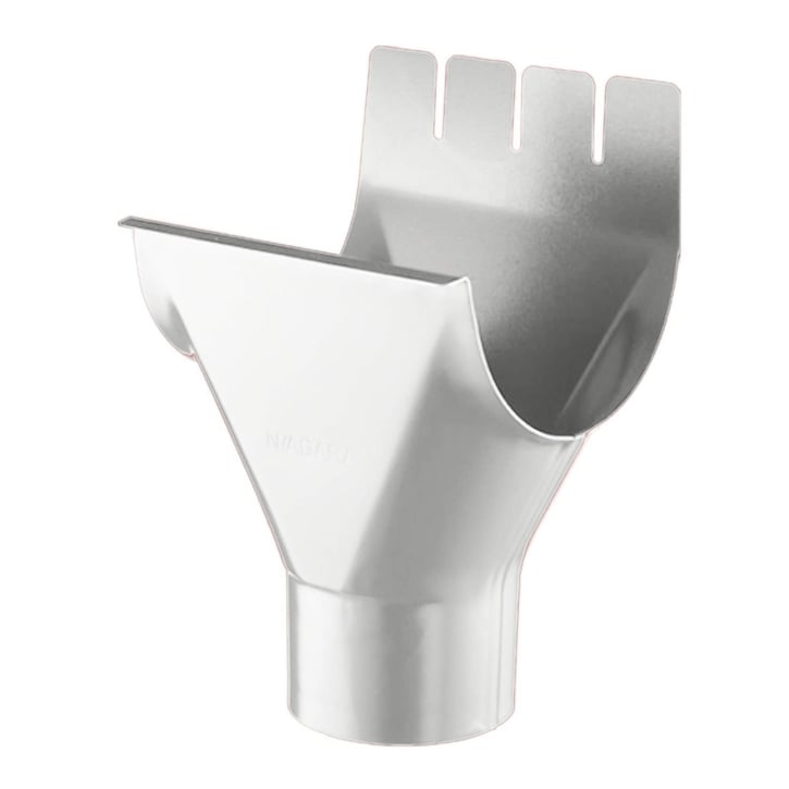 Stalen dakgoot voordeelpakket 6 m | Ø 125/90 mm | 9006 - Zilver-Metallic #7
