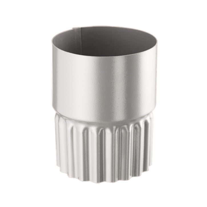 Stalen dakgoot voordeelpakket 6 m | Ø 125/90 mm | 9007 - Grijs aluminiumkleurig #10
