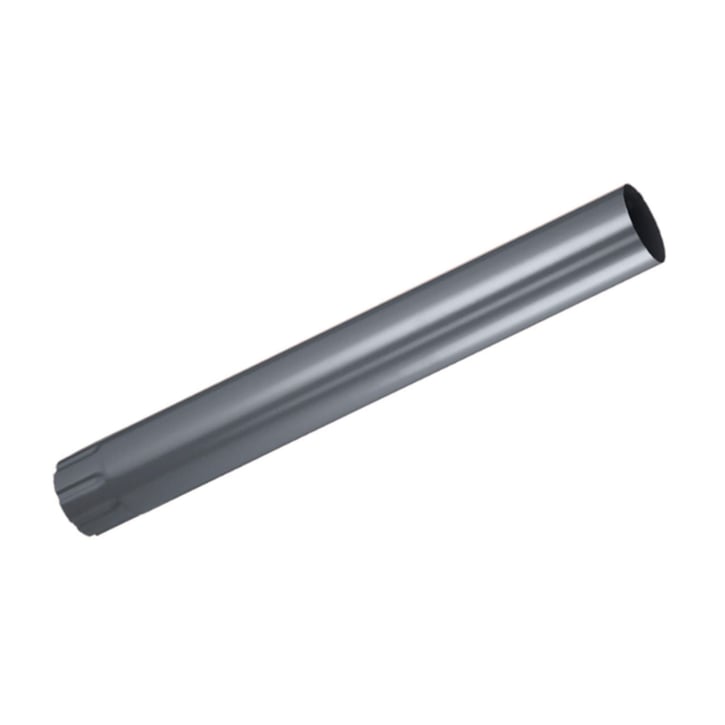Stalen dakgoot voordeelpakket 8 m | Ø 125/90 mm | 7024 - Grafietgrijs #9