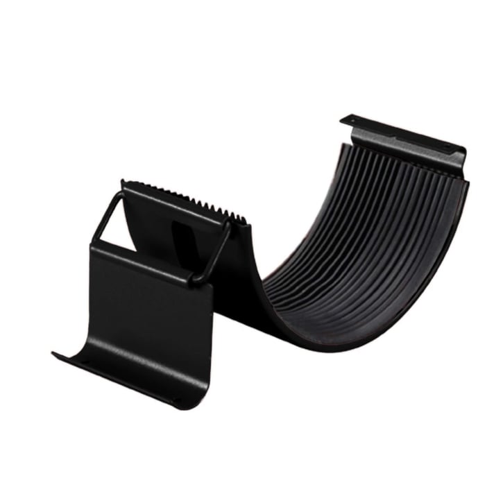 Stalen dakgoot voordeelpakket 8 m | Ø 125/90 mm | 9005 - Gitzwart #4