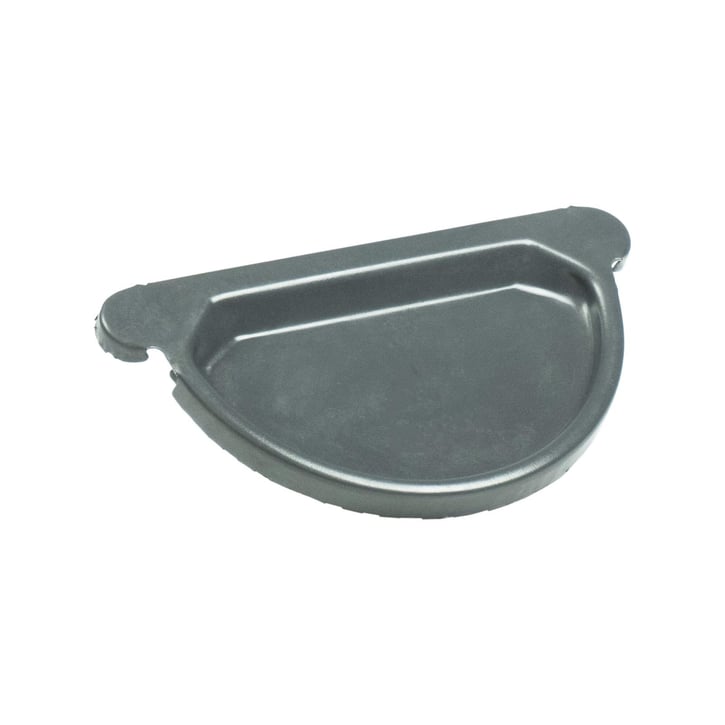 Stalen dakgoot voordeelpakket 8,00 m | Ø 150/100 mm | Kleur grafiet #4