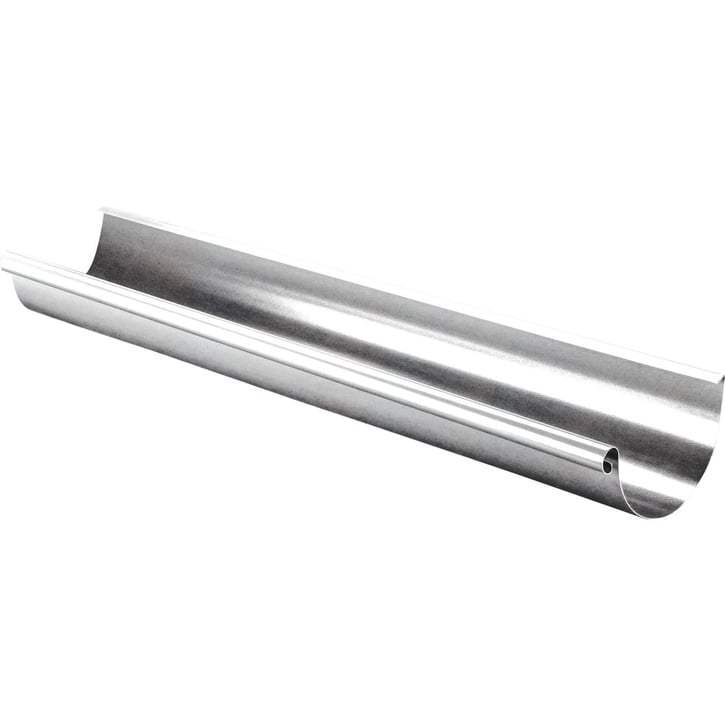 Stalen dakgoot voordeelpakket 9 m | Ø 125/90 mm | Verzinkt #3