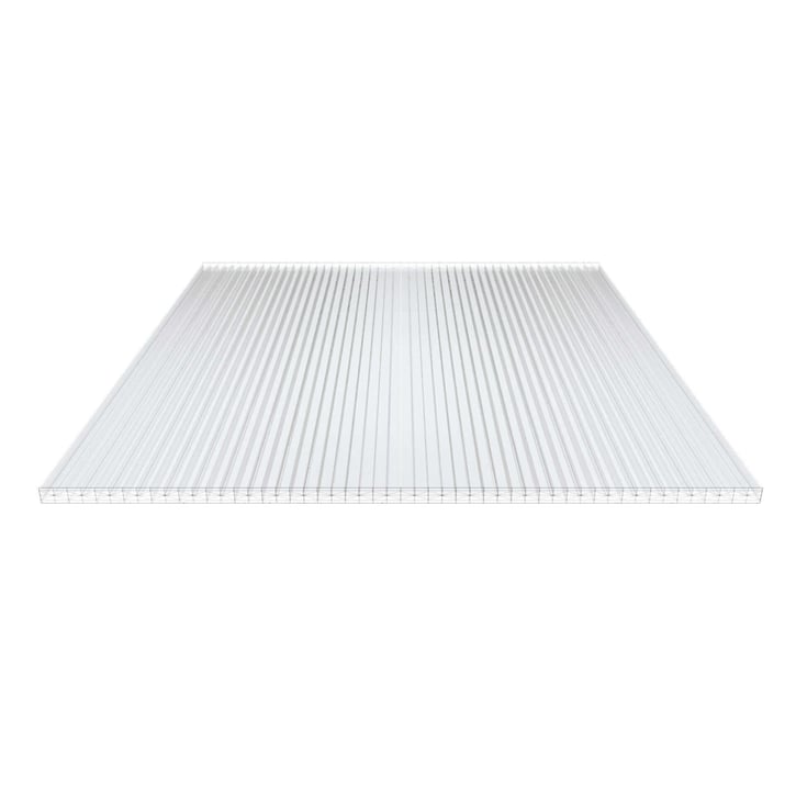 Polycarbonaat kanaalplaat | 25 mm | Breedte 980 mm | Helder | Extra sterk | 2000 mm #1