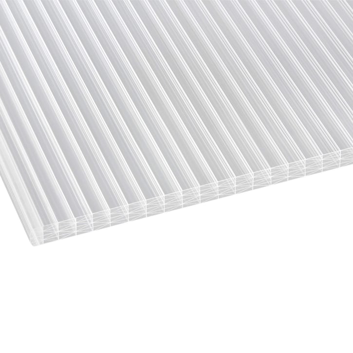 Polycarbonaat kanaalplaat | 25 mm | Breedte 1200 mm | Helder | Extra sterk | 2000 mm #1