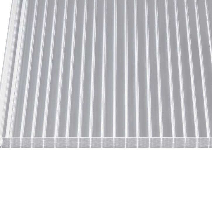Polycarbonaat kanaalplaat | 25 mm | Breedte 1200 mm | Helder | Extra sterk | 2000 mm #4