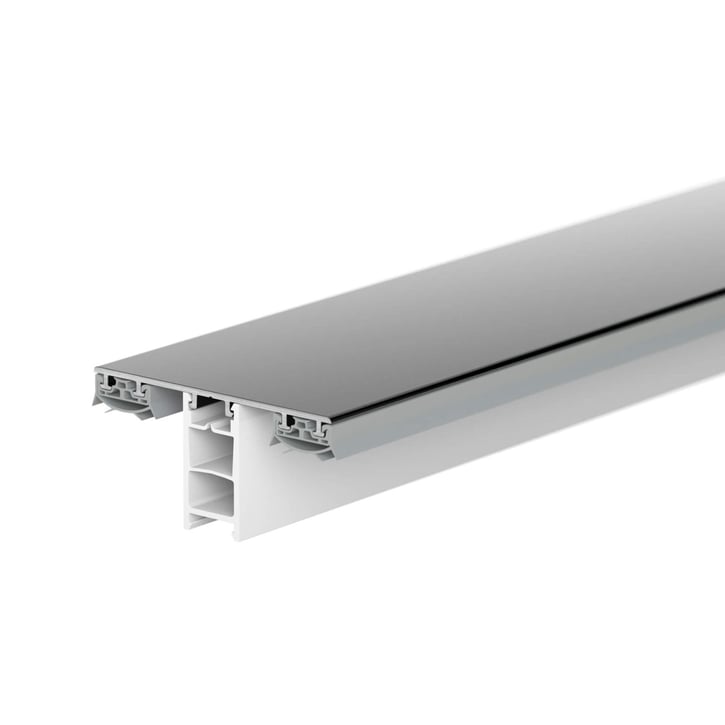 Mendig | Koppelprofiel | 12 - 15 mm | Aluminium | Donkergrijs | 3500 mm #1