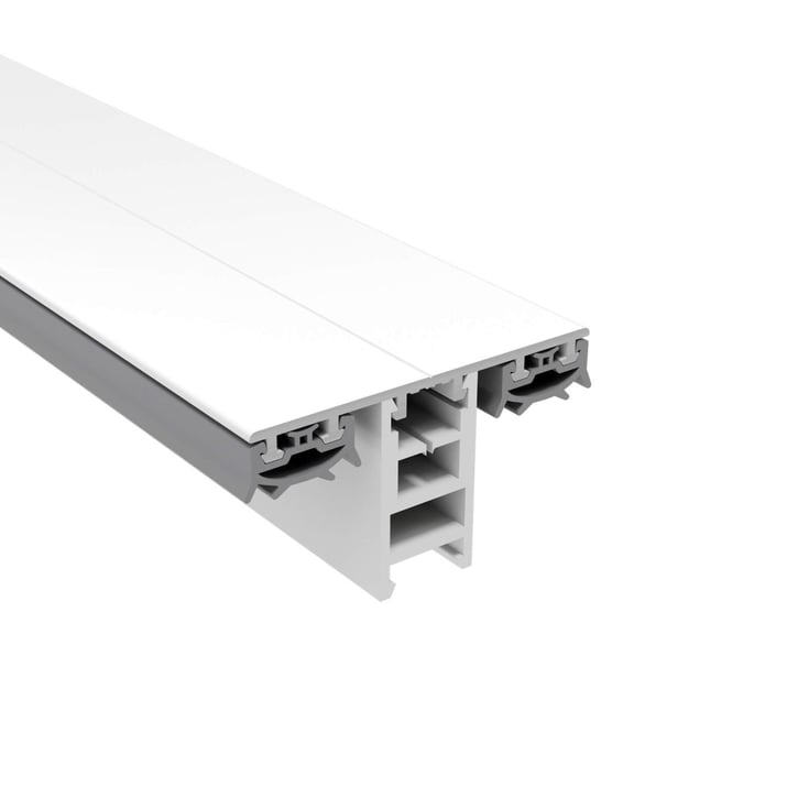 Mendig | Koppelprofiel | 16 mm | Aluminium | Wit | 2500 mm #1