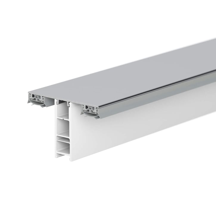 Mendig | Koppelprofiel | 17 - 34 mm | Aluminium | Blank | 2000 mm #1