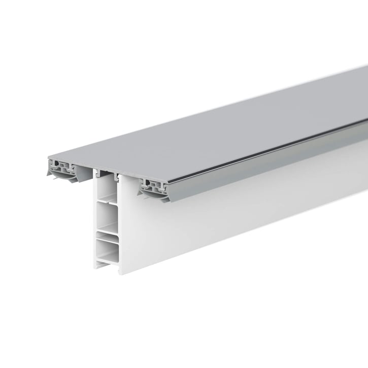 Mendig | Koppelprofiel | 17 - 34 mm | Aluminium | Blank | 3500 mm #1